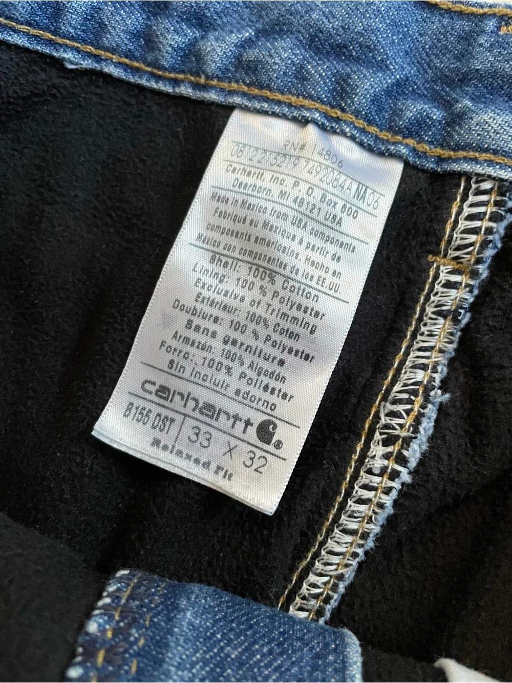 Carhartt Men's Insulated Jeans